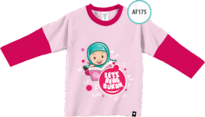 AF175 Kaos Anak Let’s Read Quran