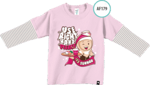 AF179 Kaos Anak Use Right Hand Please