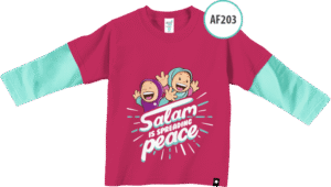 AF203 Kaos Anak Salam is Spreading Peace