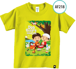 AF218 Kaos Anak Do’a Before You Eat