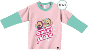 AF221 Kaos Anak Salam Is Spreading Peace