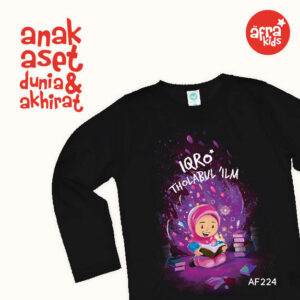 AF224 Kaos Anak Iqro Tholabul ‘Ilm