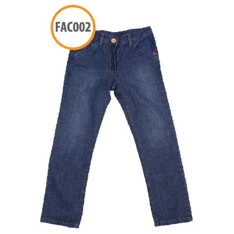 FAC002 Regular Jeans Fit Light Blue