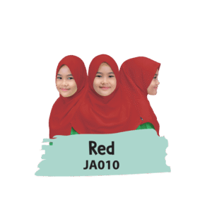 JA010 Jilbab Anak Red