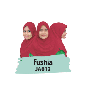 JA013 Jilbab Anak Fushia