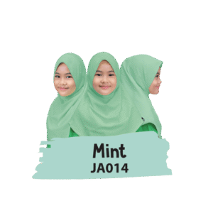 JA014 Jilbab Anak Mint