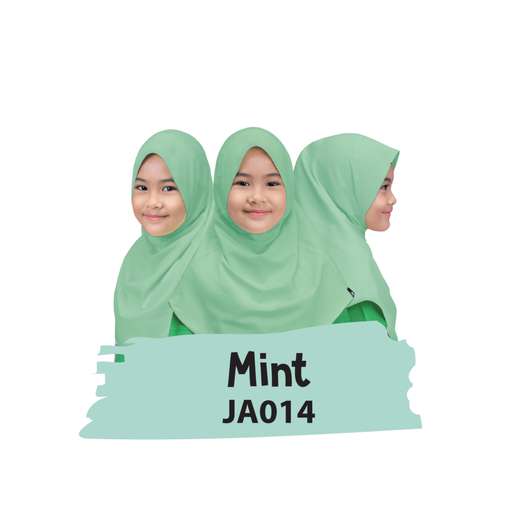 JA014 Jilbab Anak Mint
