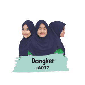 JA017 Jilbab Anak Dongker