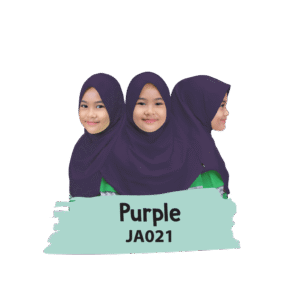 JA021 Jilbab Anak Purple