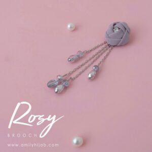 Rosy Brooch